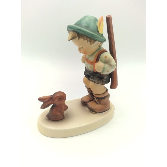 Vintage Hummel Goebel Figure Jagerlein SENSITIVE HUNTER #419 With Box - Picture 6 of 9